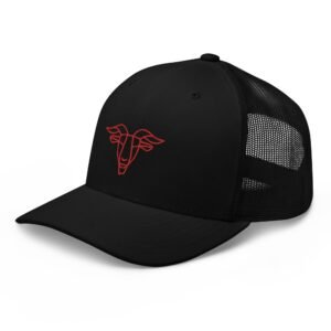 retro-trucker-hat-black-left-front-SEJoventutBunyola