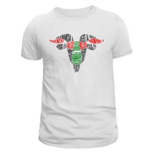 Camiseta curta pilars blanca